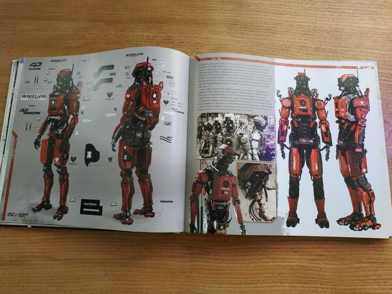 Артбук (Artbook) Elysium: The Art of the Film