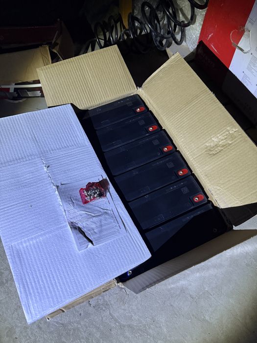 Акумулятори 72V38ah (6×12V) для електроскутера