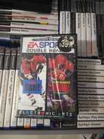EA sports double header hockey john madden football sega mega drive