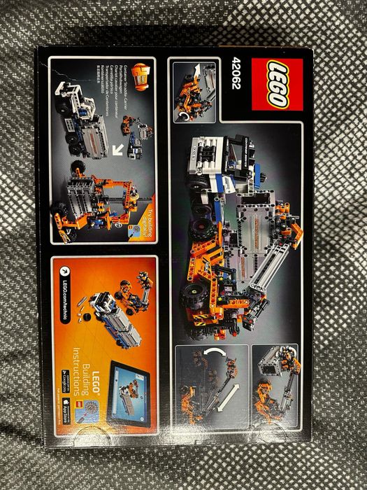 Nowy zestaw LEGO 42062 Technic Plac przeładunkowy