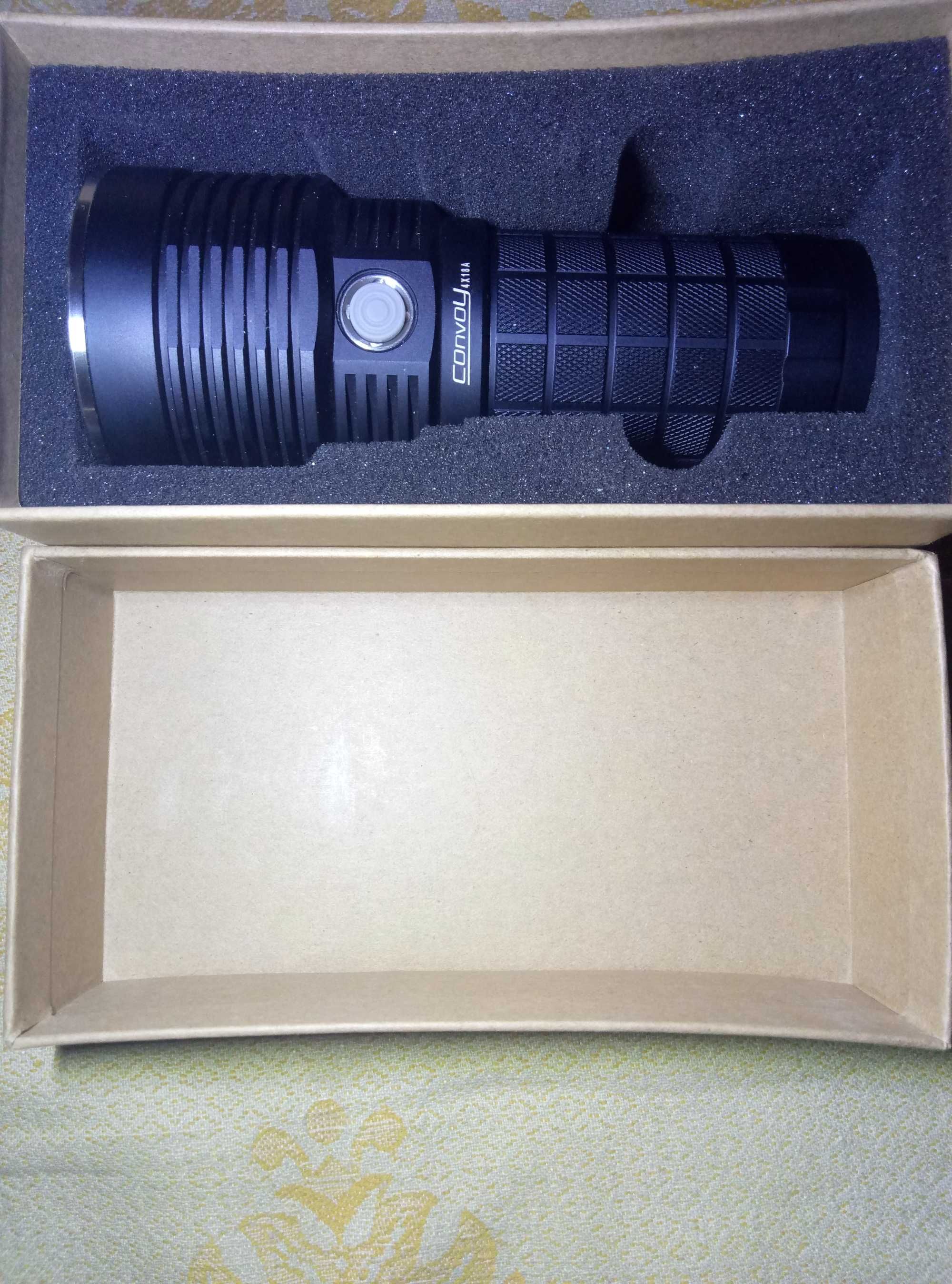 Фонарь Convoy 4X18A Cree XHP70.3 HI