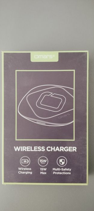 Ładowarka Omars - Qi Wireless Charger 7.5W / 10W / 15W QC 3.0