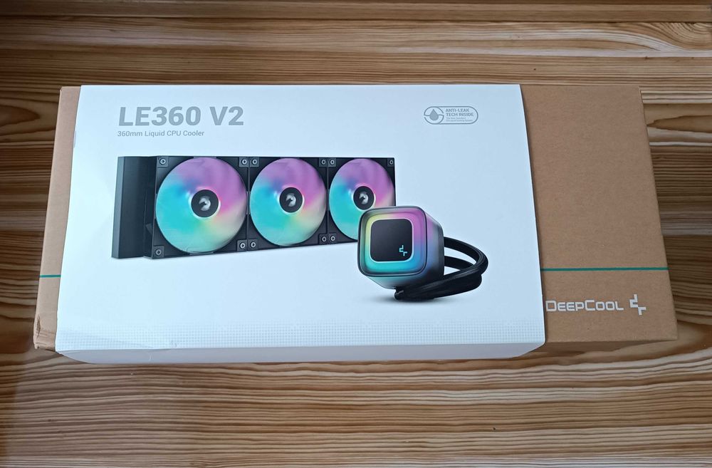 Водяное охлаждение DeepCool LE360 V2 Black