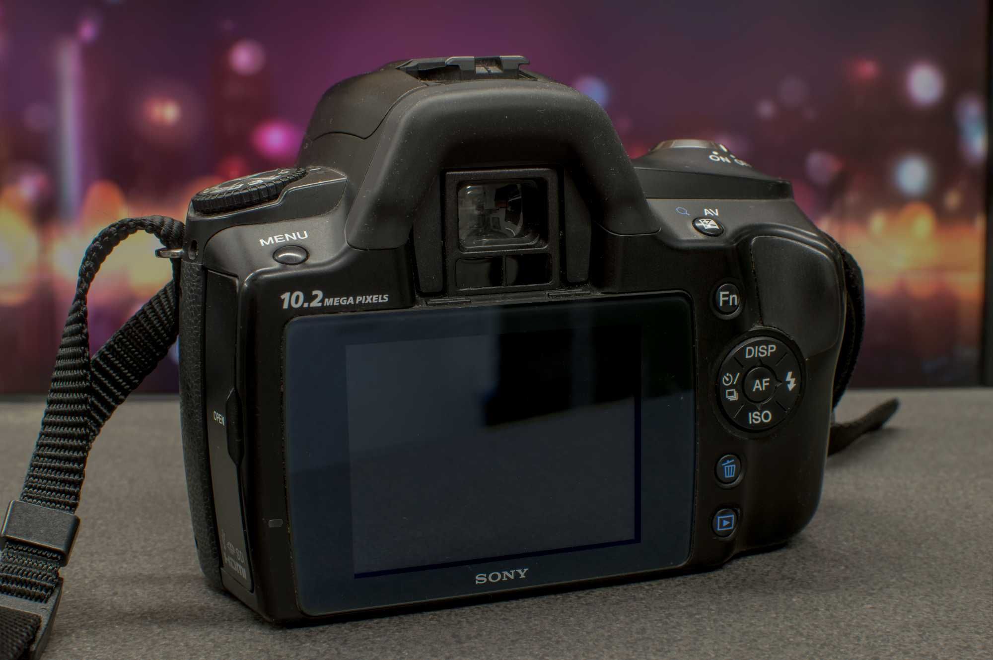 Sony a230 + Minolta 28mm f2.8 niski przebieg!
