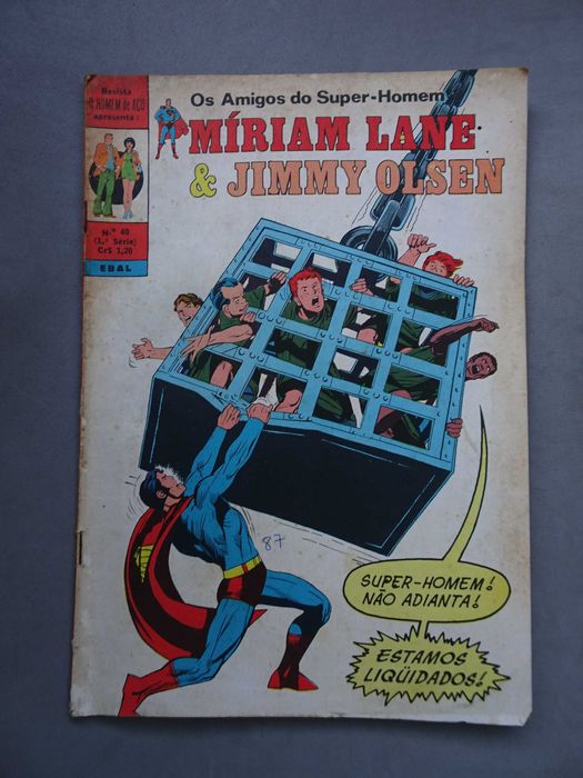 Livro - EBAL - Os amigos do Super-Homem Miriam Lane & Jimmy Olsen 40