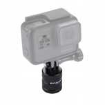 aluminiowy adapter 360 stopni z gwintem 1/4" do GoPro