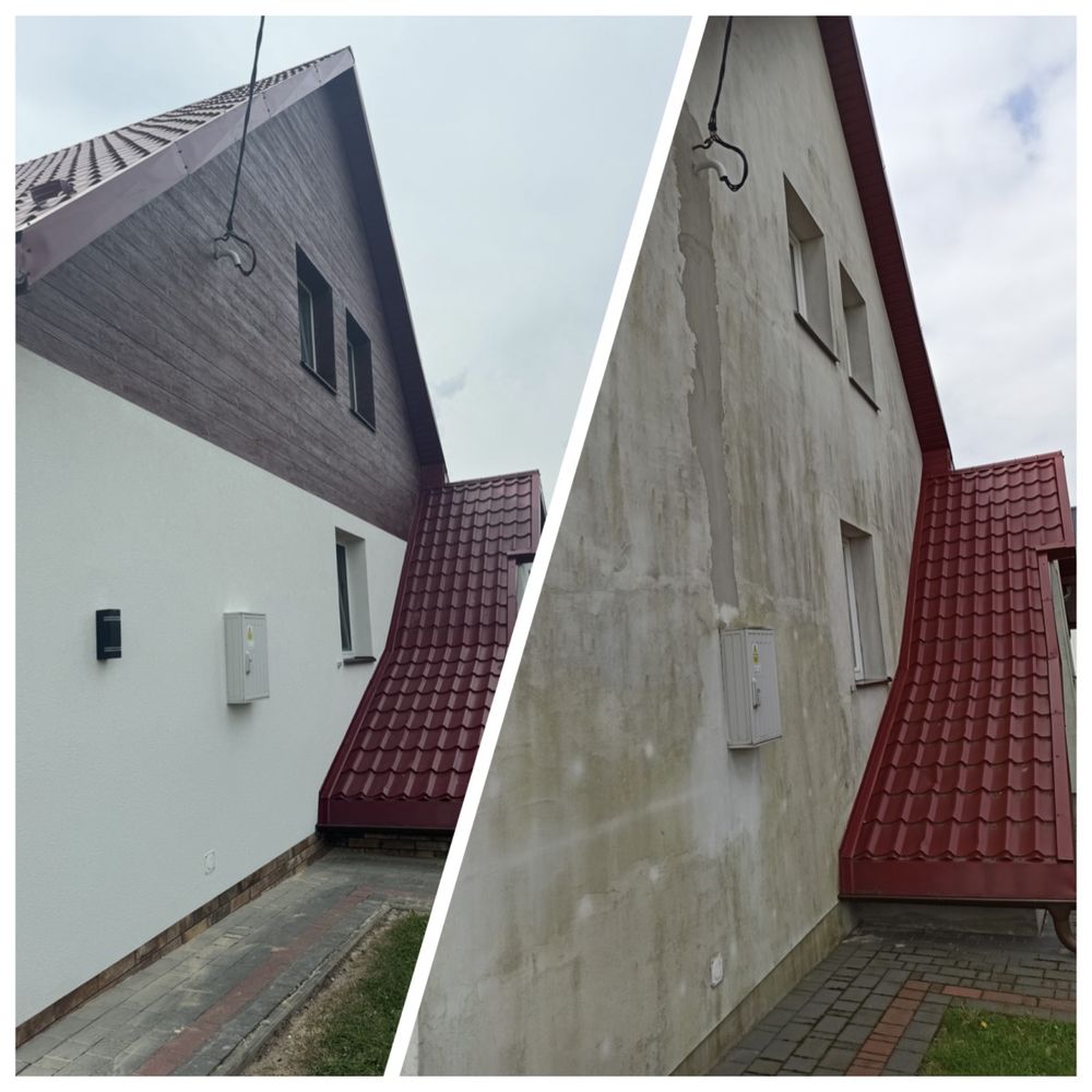 MALOWANIE/MYCIE dachów, elewacji, kostki. Docieplenia