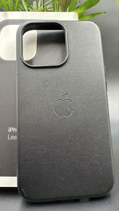 Skórzane Magsafe Etui do Iphone 13 Pro Black