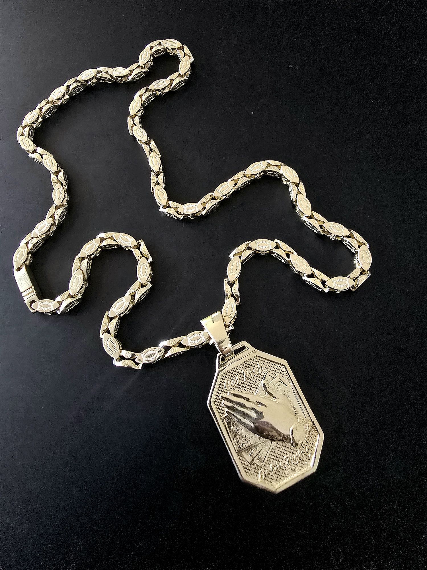 Nowy złoty Łańcuszek Cartier PR.585 14K