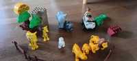 LEGO DUPLO zestaw Zoo Safari 10 zwierząt + 2 figurki + quad