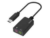 Hama Adapter Przejściówka Usb-C Do 2 X Jack 3,5 Mm