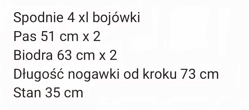 Spodnie damskie bojówki 4xl nowe