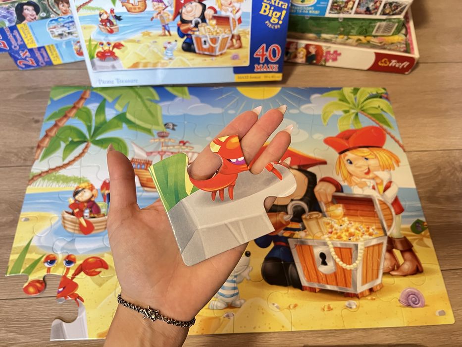 Пазли Castorland Extra BIG 4+ пірати машини