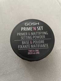 Gosh Prime’n set fiksująco-matujący puder/baza