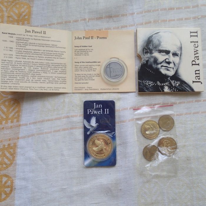 Памятная, сувенирная монета Иоан Павел 2
