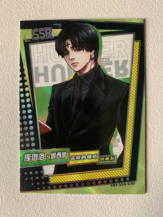 Cartão Hunter x Hunter - Chrollo