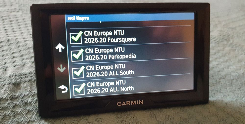 Garmin Dezl 580 (5"/4") Навігатор для Вантажівки.
Garmin Dezl