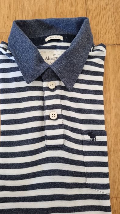 Polo Abercrombie & Fitch, polo às riscas