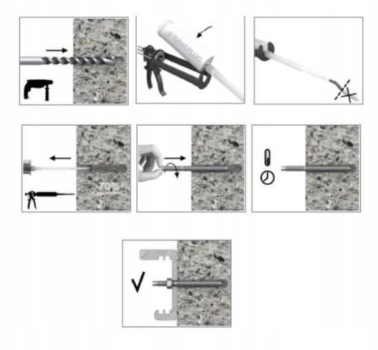 Kotwa chemiczna hybrydowa RAWLPLUG R-KER-II 400ML