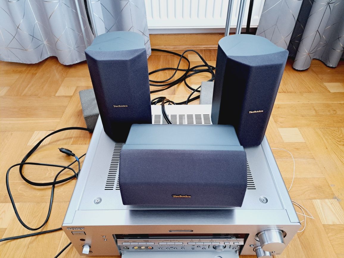 Zestaw kina domowego Amplituner SONY STR-DB940 + 5 głośników Technics