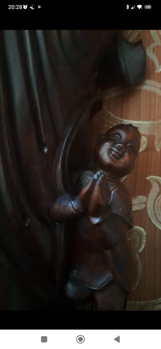 Deusa da fertilidade com o menino