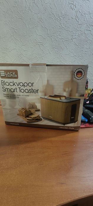 Smart-тостер BLACKVAPOR - Цифровий тостер преміум-класу (Германія)