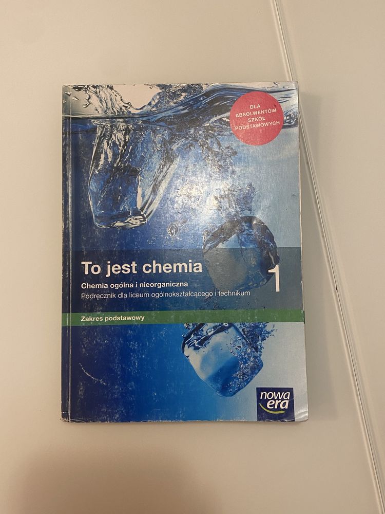 Podręcznik do chemii klasa 1 zakrws podstawowy