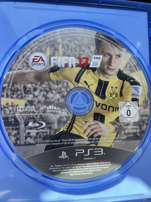 Fifa 17 PS3 диск