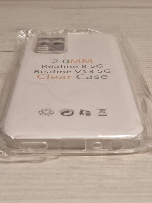 Back Case 2 mm Perfect do REALME 8 5G Przezroczysty