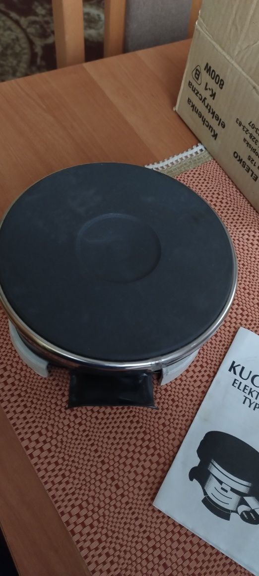 Kuchenka elektryczna typ K-1 płyta grzewcza ELESKO nowa z kablem