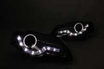 Lampy reflektory przednie przód VW PASSAT B6 05-10 Tuning LED BLACK