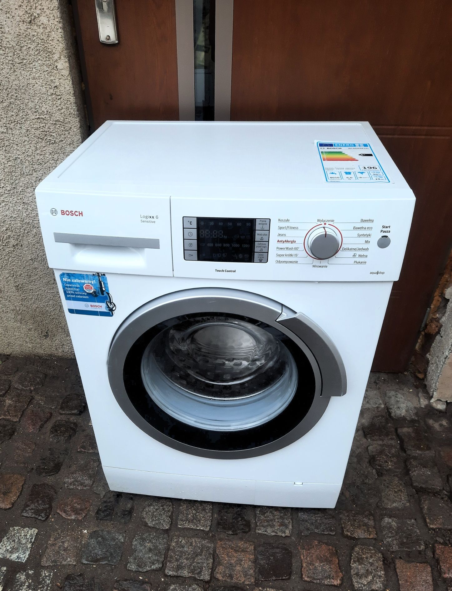pralka BOSCH 6 kg slim 42 cm A+++ jak NOWA zadbana  transport