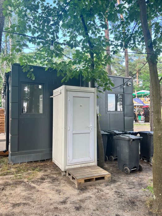 Pawilon gastronomiczny z wyposażeniem, 35m