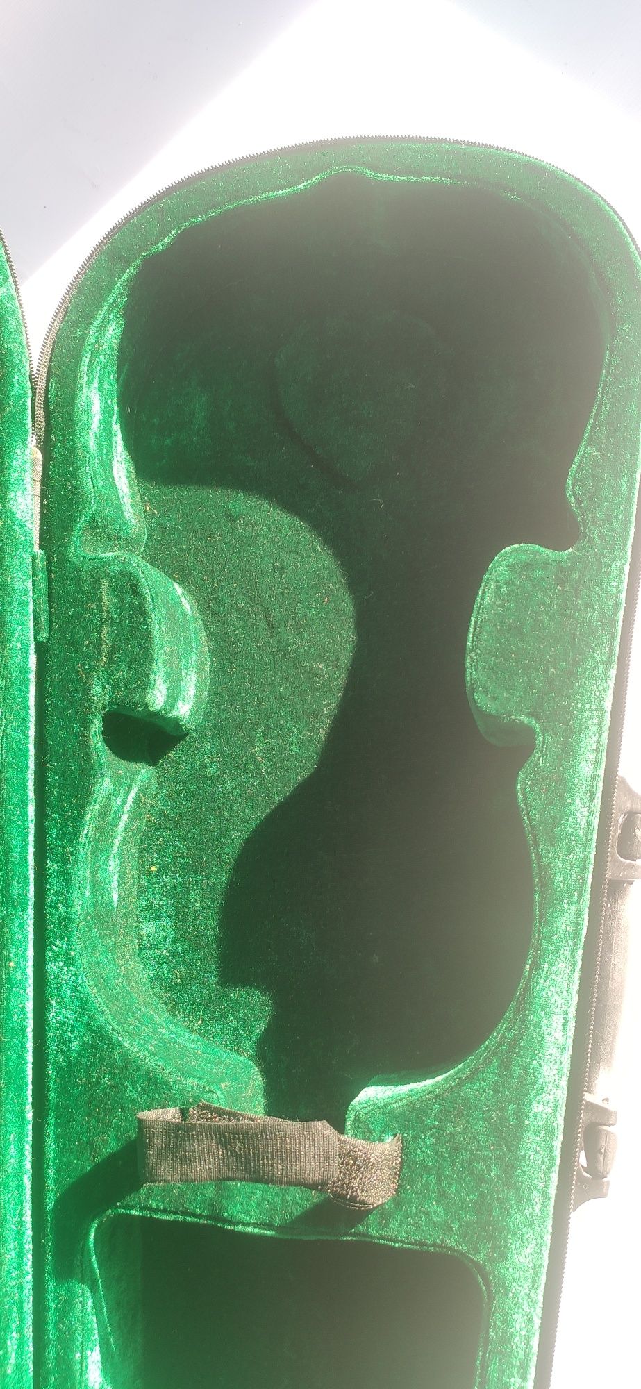 Estojo Violino Case veludo Verde