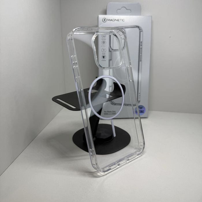 Чехол на iphone 15 pro max. Чохол айфон 15 про макс прозорий з MagSafe