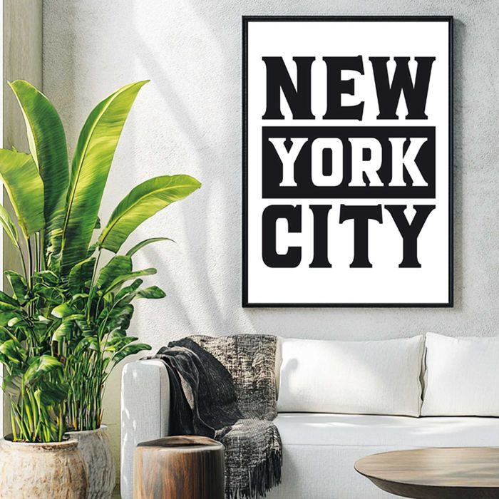 plakat do pokoju, obraz do salonu, new york city, plakat B2