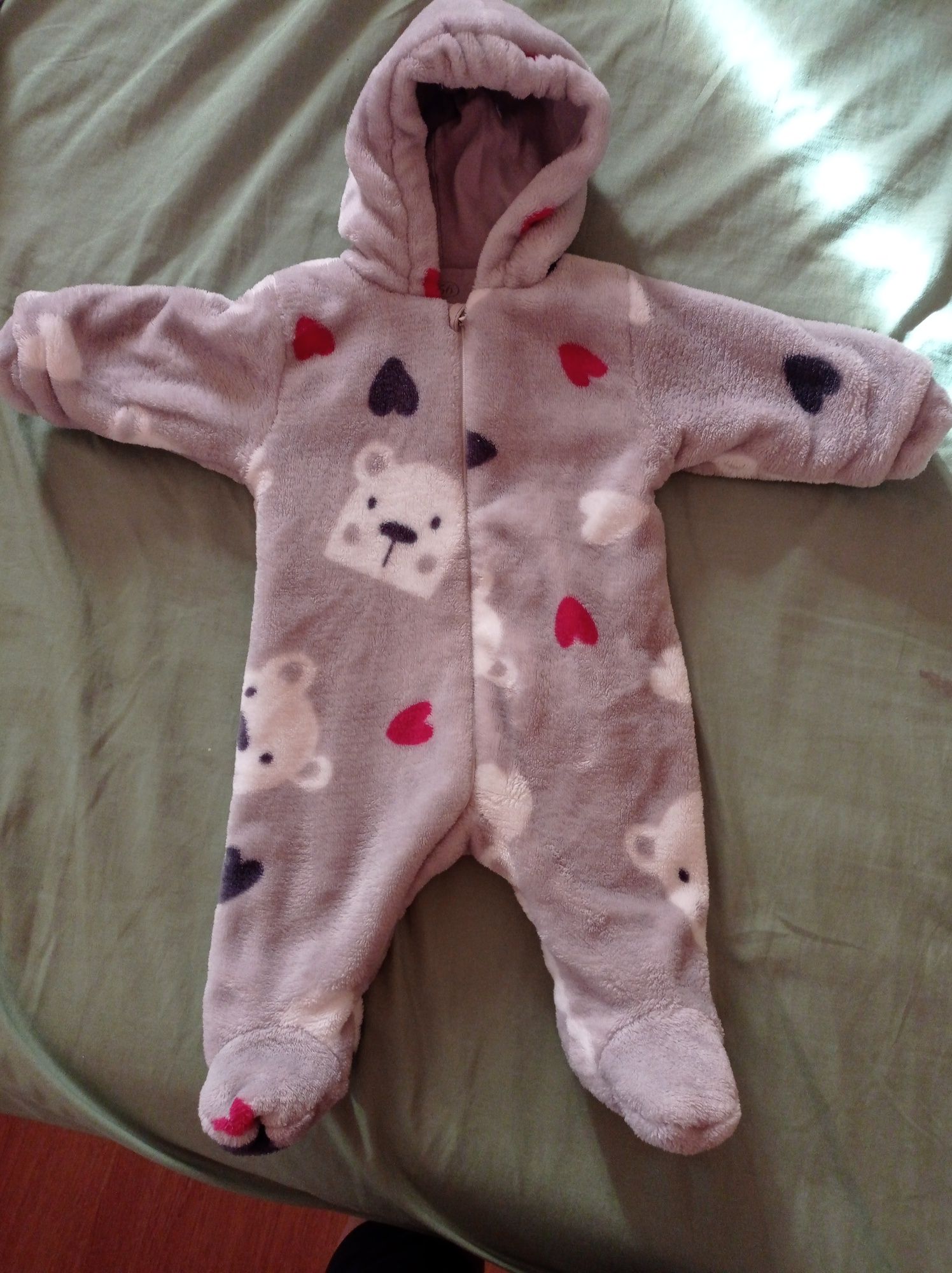 Теплий одяг - чоловічок, ромпер дитячі, спальний мішок немовля 56