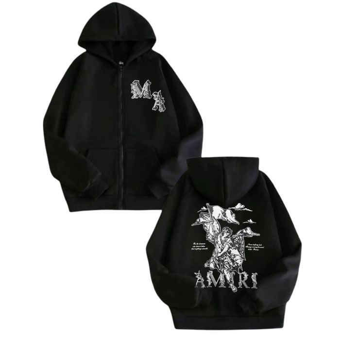 Зип-Худи Amiri Logo унисекс амири толстовка кофта лонгслив тишка