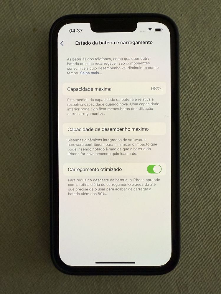 Iphone 14 128Gb Preto Com fatura