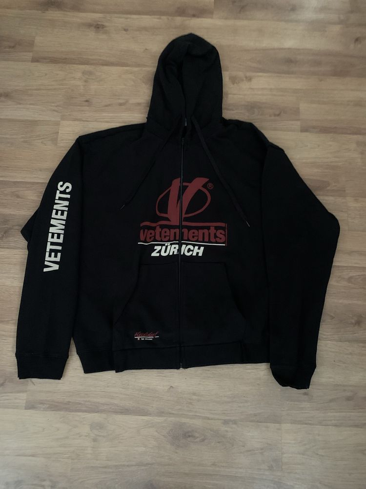 Zip-hoodie Vetements Zurich