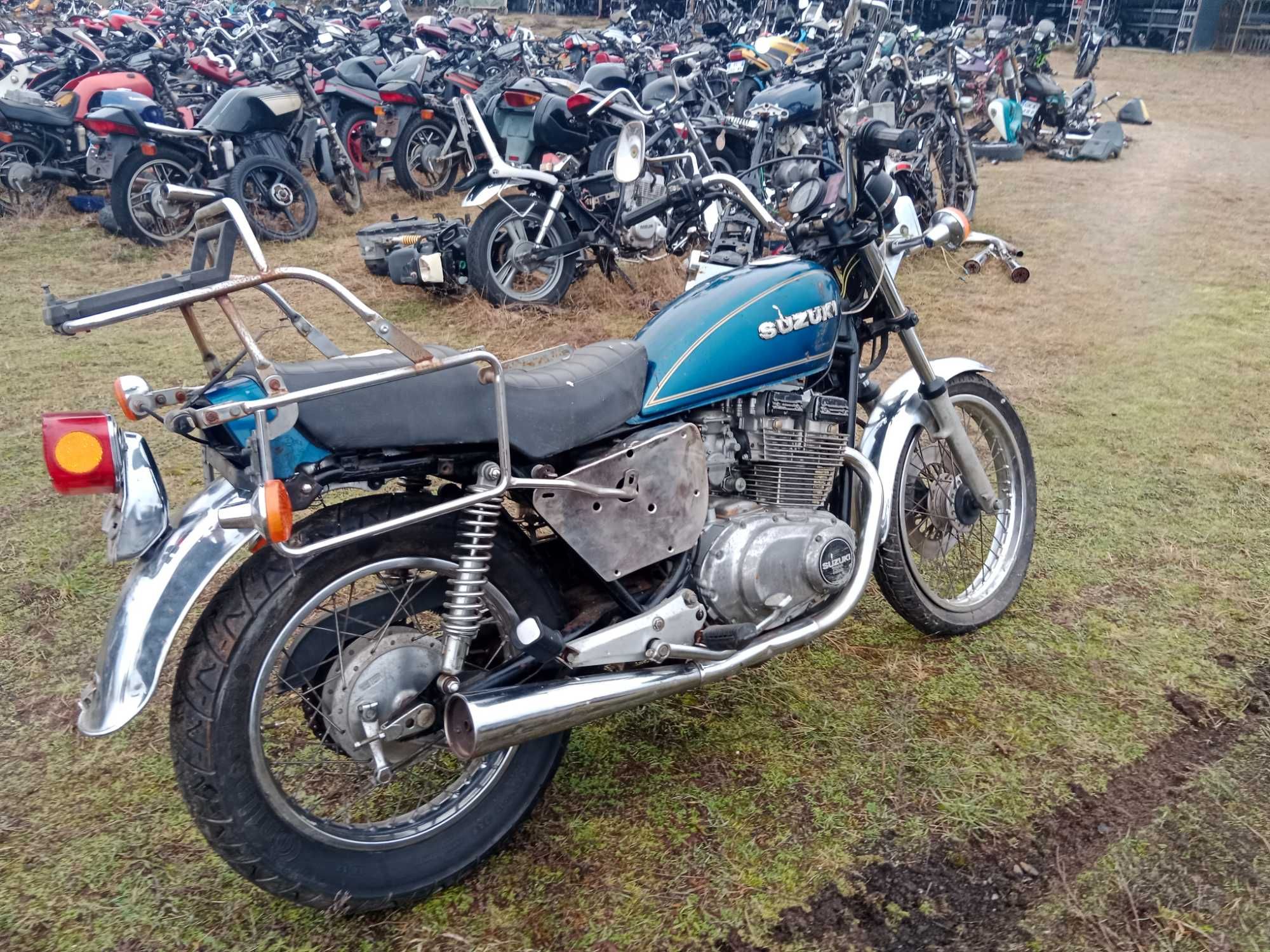 Suzuki gs400 gs 400 silnik lagi moduł felga gaźniki tarcza bak części