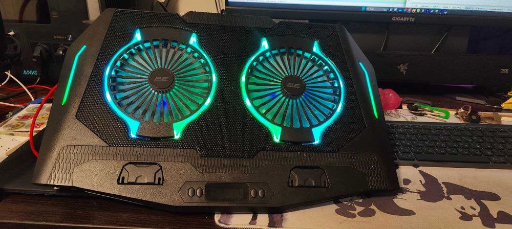 Охолоджувальна підставка для ноутбука 2E Gaming, з підсвіткою
