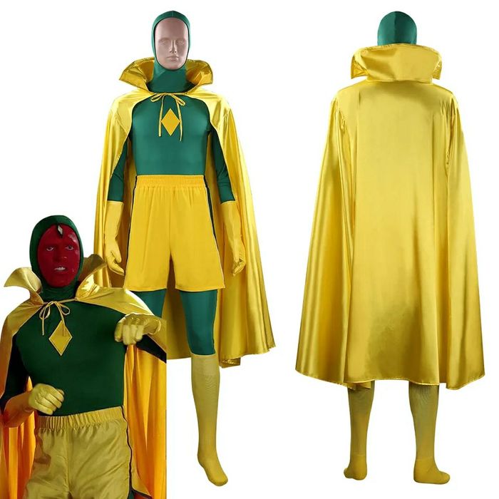 Máscara e Fato Visão Clássico WandaVision