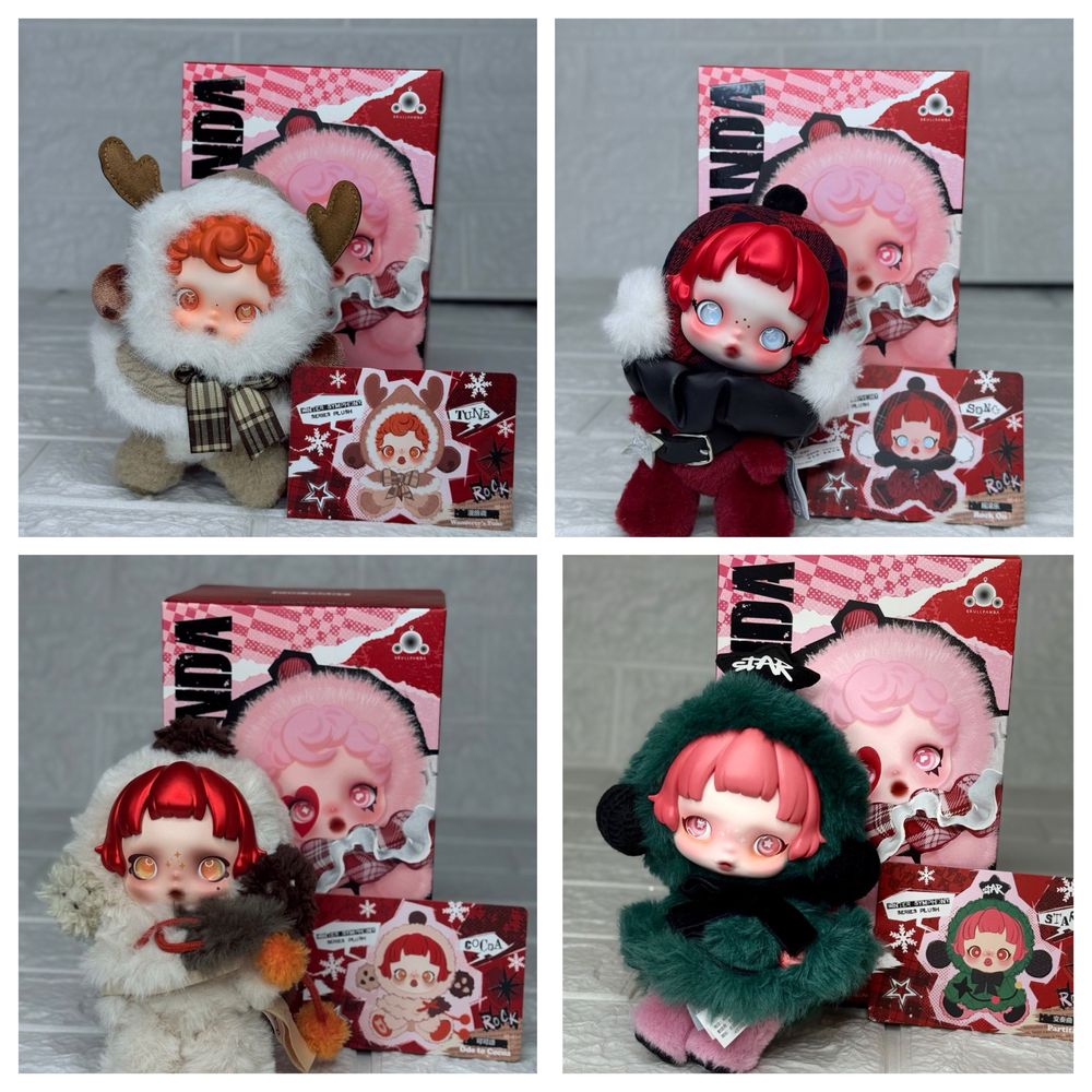 Знижка ‼️ Оригінальна Скулпанда Skullpanda Winter Symphony Series