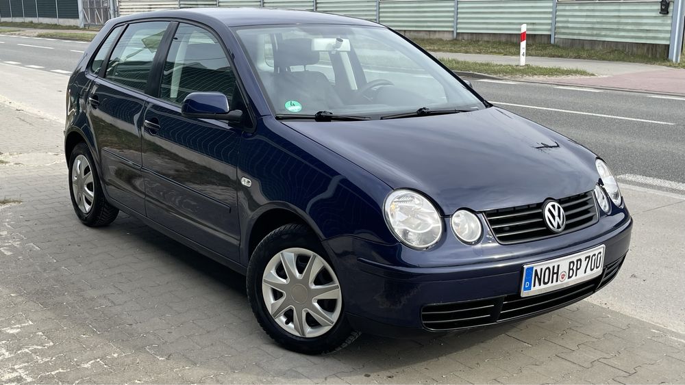 VOLKSWAGEN POLO 1.4 Mpi 04r Alu Klima Elektryka z Niemiec