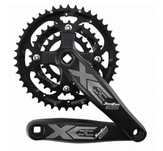 Besnin korba rowerowa 22/32/44T 9 biegów MTB czarna 170 mm