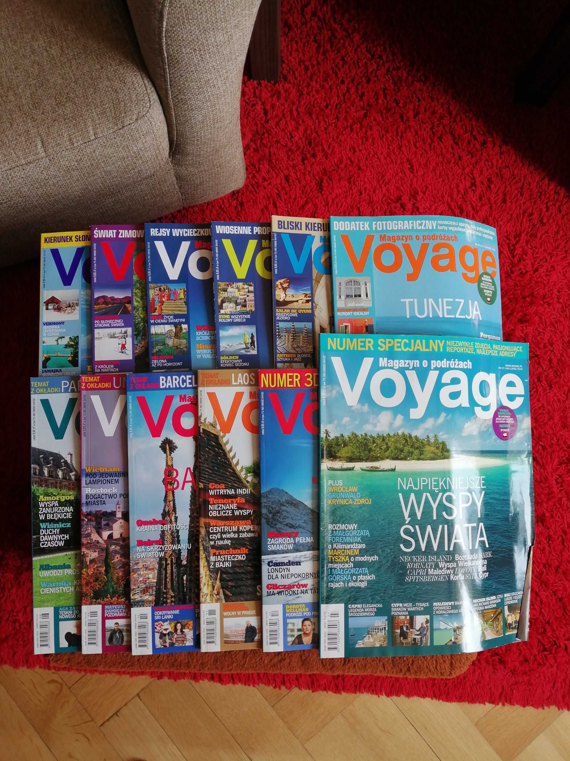 Voyage - magazyn podróżniczy rok 2010.