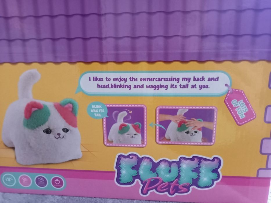 Інтерактивний котик - мявкає, мурчить, повторюшка