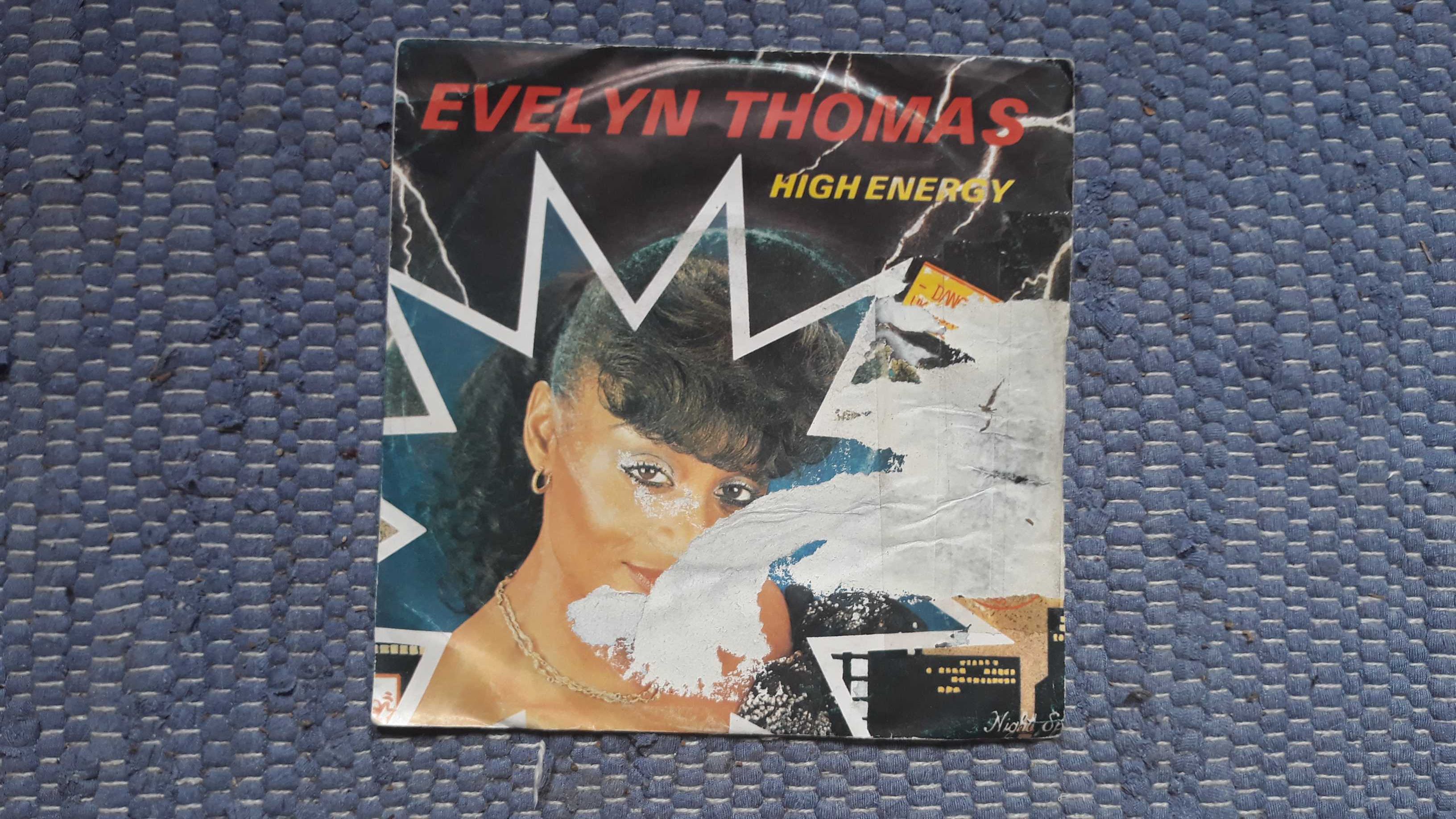 Evelyn Thomas - High energy - single vinil - portes incluídos