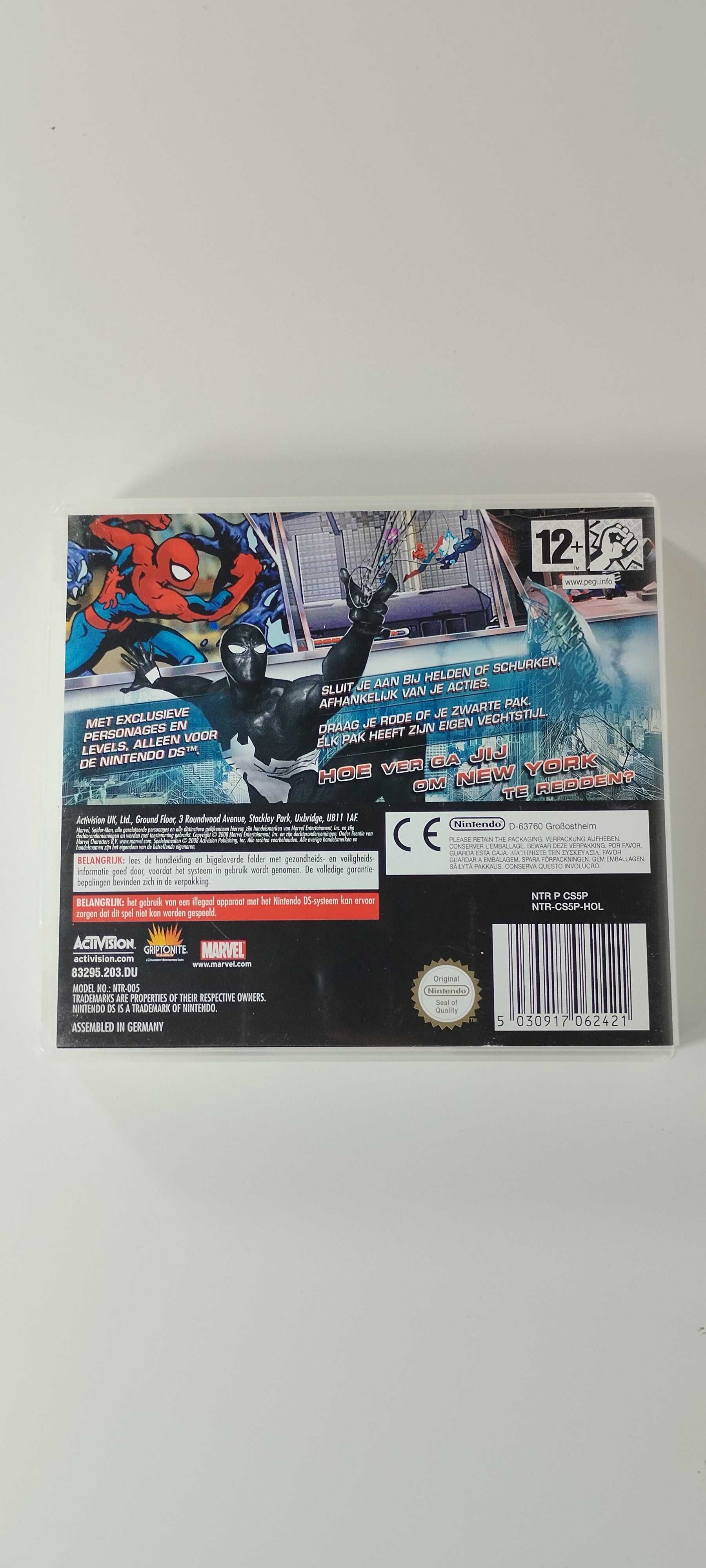 Spider Man: Web of Shadows Nintendo DS
